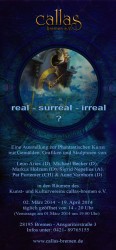 Flyer real-surreal-irreal