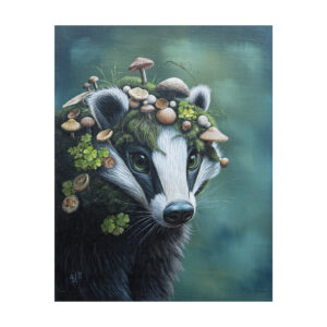 Pilzdachs (limitierter Kunstdruck)