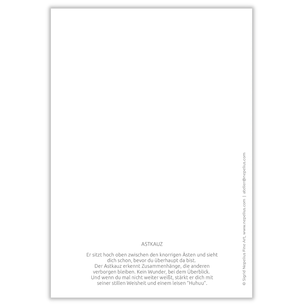 Klappkarte Astkauz - Image 2